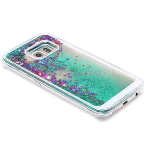 Bling Sao Cát Lún Cát Rõ Ràng Cover Quay Lại Năng Động Lỏng Trường Hợp Capa Fundas Trường Hợp Đối Với <span class=keywords><strong>Samsung</strong></span> <span class=keywords><strong>Galaxy</strong></span> <span class=keywords><strong>S7</strong></span> Cạnh - Product Image 5