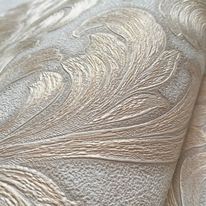 Papier peint de salon de papier peint de PVC de gaufrage de conception de damassé - Product Image 3