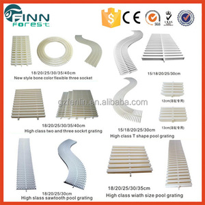 Divers taille et matériel piscine gouttière en <span class=keywords><strong>plastique</strong></span> <span class=keywords><strong>grille</strong></span> d'écoulement - Product Image 3