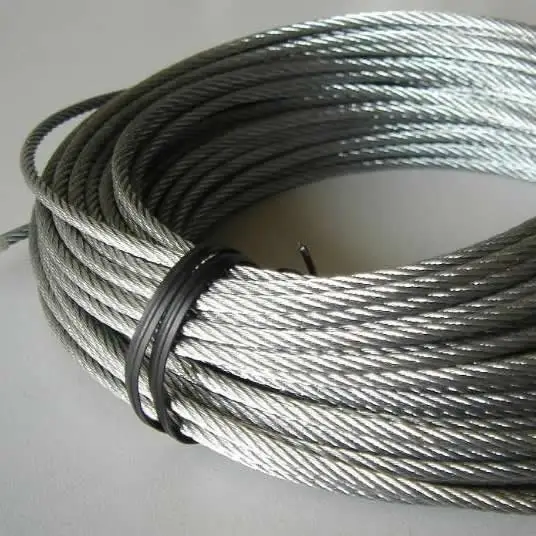 Cuerda de alambre de acero inoxidable