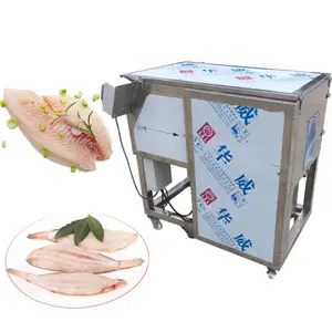 Catfish bone removeal machine fish fillet cutting splitting machine