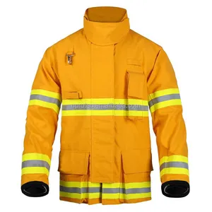 Ce认证的芳纶消防套装，EN469 消防员套装