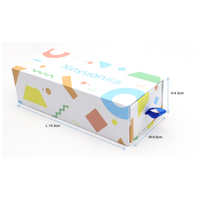 Étui à lunettes en microfibre en tissu PU EVA souple à la mode Top vente à bas prix avec étui de rangement et sac en papier dur