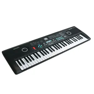 Alat Musik Digital Midi 3 Barang, Instrumen Musik Digital 61 Tombol, Organ Piano dengan 2 Pembeli