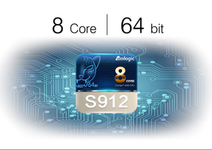 <span class=keywords><strong>KM8</strong></span> P 4 K TV Box Amlogic S912 Octa Core CPU del Androide 7.1 1 GB + 8 GB - Product Image 4