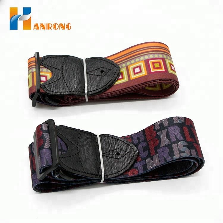 Оптовая продажа, ремень для гитары с тепловым принтом, ремень для гитары