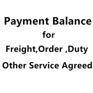 Balance Payment for Products Cost or Freight cost or any other Cost Agreed,Not for Actual Products