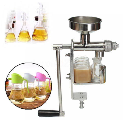 Бытовой ручной пресс из нержавеющей стали, масляная машина, экстрактор масла