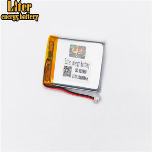 Connector 1,25-2 P 503450 v 1000 mAh <strong>3</strong>,7 V rechargeable LiPo battery solar rechargeable lithium-ion polymer lithium battery with PCM - Product Image 3