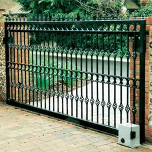Puertas Corredizas de Hierro Forjado Económicas y Sencillas para Jardín - Product Image 3