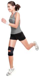 Néoprène moderne rapide N-Cloth EVA noir rotule genouillère certifié CE crochet boucle fermeture respirant durable pour la rééducation - Product Image 5