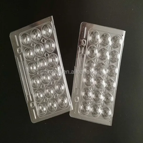 Embalaje de blíster personalizado para huevos de codorniz, cajas de huevos de codorniz