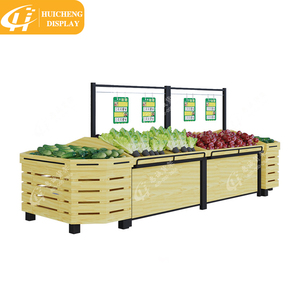 Présentoir de supermarché professionnel, étagère pour fruits et légumes, magasin de magasin, personnalisé, pièces