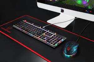 Không dây lập trình khung nhôm cấu hình thấp cơ khí Bàn phím chơi game RGB <span class=keywords><strong>Backlit</strong></span> máy tính im lặng Bàn phím cơ khí - Product Image 4