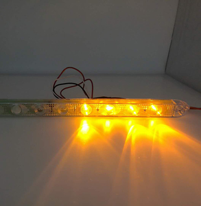 12v 24v 10-30V haute qualité Piranha LED rouge ambre 17 pouces camion remorque arrêt feu arrière barre frein tourner bande lampe universelle - Product Image 6