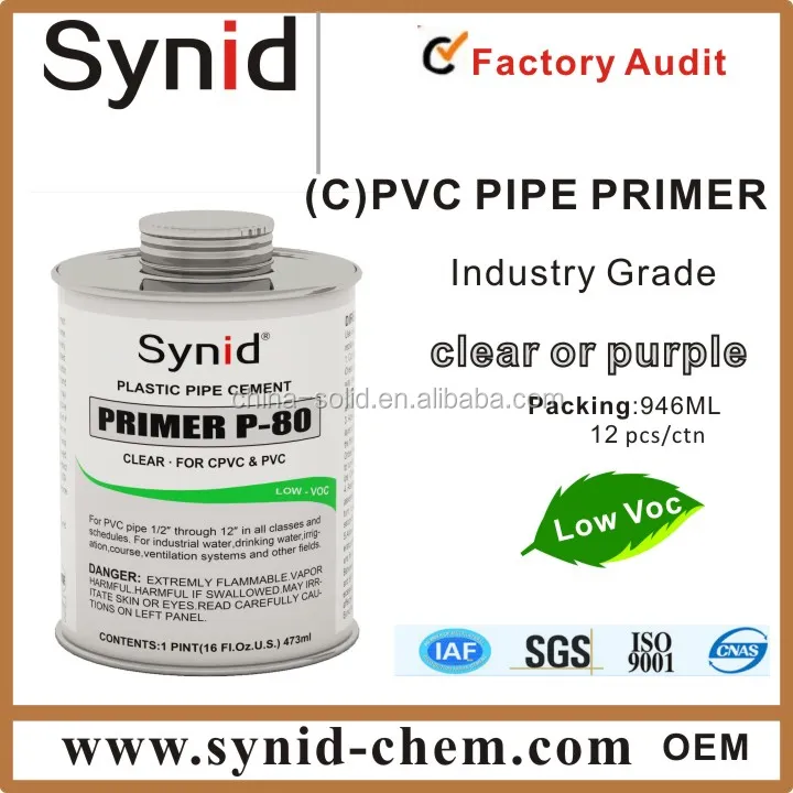 PVC and Cpvc Pipe Primer/Pipe Primer