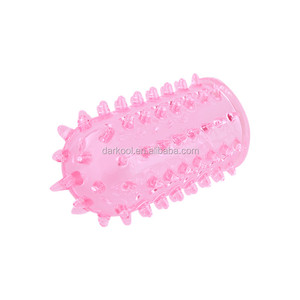 Nieuwe Vrouwen Mannen Silicone Crystal Vinger Sleeve Cock Rings Adult <span class=keywords><strong>Sex</strong></span> Producten Herbruikbare Speeltjes Voor Koppels Voorspel Speelgoed - Product Image 1