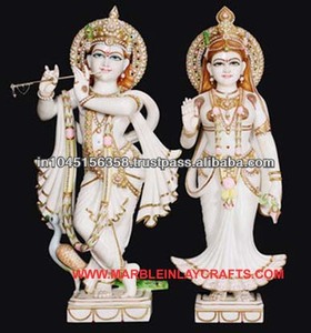 Marble Radha Krishna <b>Statue</b> - Product Image 1