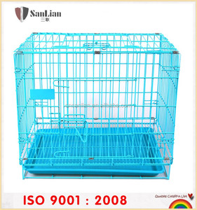 Toptan büyük açık galvanizli pet ekran köpek kafesi - Product Image 2