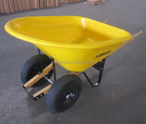 लकड़ी संभाल व्हील बैरो डबल पहियों व्हील बैरो - Product Image 3