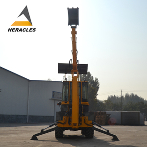Heracles Mini <span class=keywords><strong>backhoe</strong></span> <span class=keywords><strong>loader</strong></span> giá 1-5 Tấn Nhà máy trực tiếp <span class=keywords><strong>loader</strong></span> sử dụng nhà có tính năng huade xi lanh thủy lực hộp số mang - Product Image 2