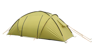 Carpa familiar de dos habitaciones, poste de aluminio para 6 personas, carpa de acampada de doble capa de poliéster - Product Image 2