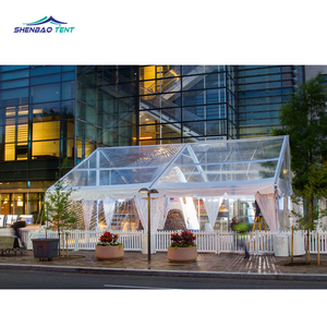 Al aire libre grande techo claro transparente carpa de fiesta de <span class=keywords><strong>lujo</strong></span> tienda Tor de eventos de la boda - Product Image 6