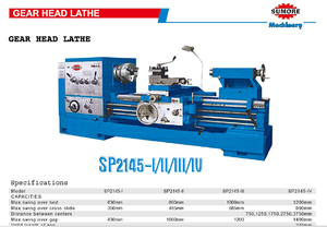 Machine de fabrication d'engrenage, tour de bricolage, outils, SP2145-III - Product Image 6