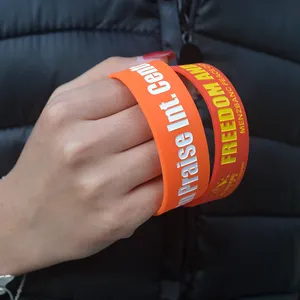 Goedkope Gift Items Nieuwe Siliconen Armband Pols Bands/Custom Siliconen Armband