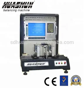 HUASHUN small motor rotor dynamic balancing machine service with high precision