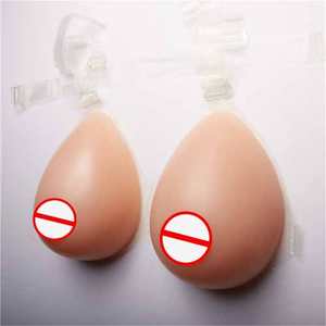 Seins artificiels en Silicone, 30 tailles, souples, confortables, couleur chair, poitrine artificielle - Product Image 1