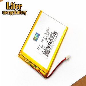 Plug 2.5-2 P 357595 4000 mah 3.7 v lipo battery Rechargeable solar li ion polymer lithium battery with PCM - Product Image 1