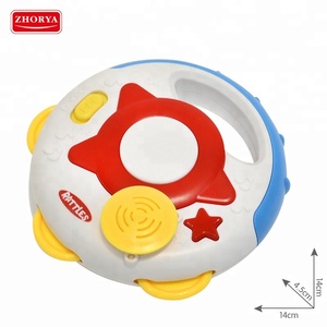 Bébé deux en un son cloche musique lumière handel jouet <span class=keywords><strong>tambourin</strong></span> gros - Product Image 4
