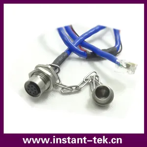 INST Adaptador de conector de cable extensor 10pcs RJ45 CAT5 Acoplador del enchufe de red LAN.