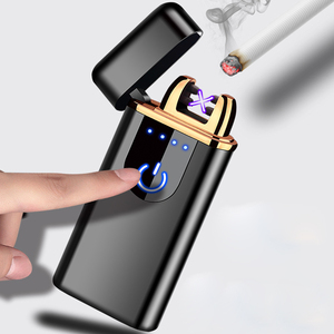 Conception chaude Touche tactile briquet Électronique FR-310 Double Arc Briquet USB Rechargeable - Product Image 5