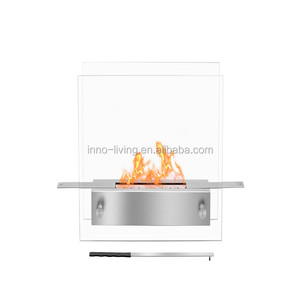 Cheminée au <span class=keywords><strong>bio</strong></span>éthanol en verre de style moderne pour table - Product Image 3