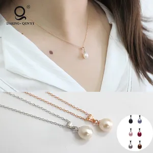 Wholesale Women Sample Pearl Pendant Necklace,Freshwater Pearl Jewelry