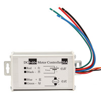 Contrôleur de vitesse Variable pour moteur, livraison gratuite, 12V, 24V, 20A Max, PWM, DC, interrupteur 25kHz