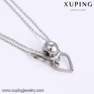 43470 Xuping rhodium pendentif superbe avec le symbole de <span class=keywords><strong>l</strong></span>'infini et un cœur entremê<span class=keywords><strong>l</strong></span>és féminins - Product Image 6