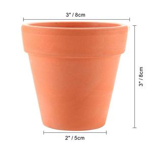 Terre cuite pots Pots de Terre Cuite-10-Nombre de Pots En Terre Cuite, 2 pouces Mini Pots De Fleurs avec Des Trous de Drainage, Argile Pot De Fleur