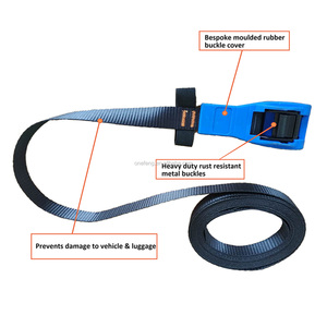 <span class=keywords><strong>Sangle</strong></span> à <span class=keywords><strong>cliquet</strong></span> certifiée CE de 3 m, 25 mm, en nylon, avec boucle à came, résistance à la rupture de 1200 lb, crochets recouverts de caoutchouc, couleur personnalisée, OEM - Product Image 2