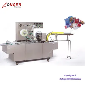 Volautomatische 3D Bar Zeep Bopp Film Overwrap Wikkelen Wrapper Verpakking Apparatuur Automatische Doos Cellofaan Verpakking Machine