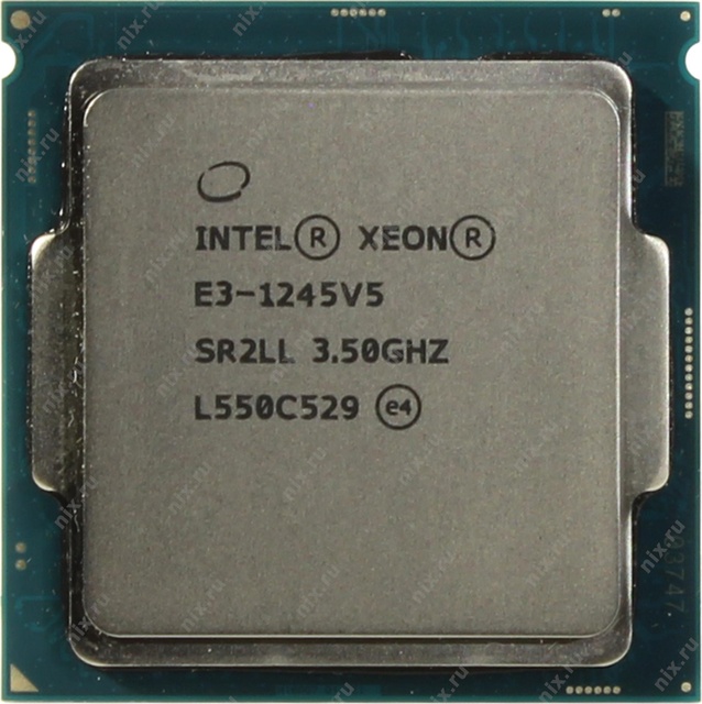FOR for Intel Xeon Processor E3-1245v5 SR2CU SR2LL 8M Cache 3.50 GHz 1150LGA for High-Performance CPUs