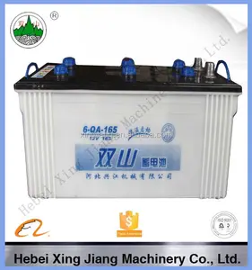 Heißer Verkauf 6-QA-165,12 V165AH trockene Autobatterie hergestellt in China Hersteller mit bestem Preis