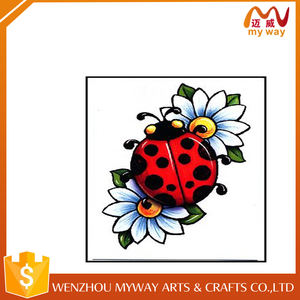Coccinelle beetle de tatouage temporaire tatouage autocollant pour les enfants - Product Image 3