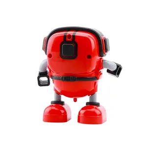 EPT Jouet TikTok Nouveauté Pull Back Danse Jouet Vent Up Robot Éducatifs Trois-en-un Stunt Gyro Robot Top Jouets Robot - Product Image 4