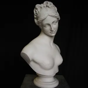 Promotion Natural Marble Venus Head Bust Statue