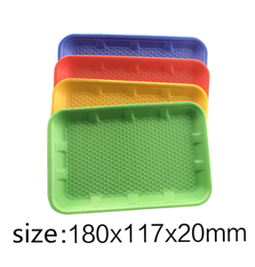 Tùy Chỉnh Rõ Ràng Thấm Phục Vụ Trái Cây Dùng Một Lần <span class=keywords><strong>Eps</strong></span> Thực Phẩm Hoa Bọt Khay Đóng Gói Bọt Thịt Khay - Product Image 5