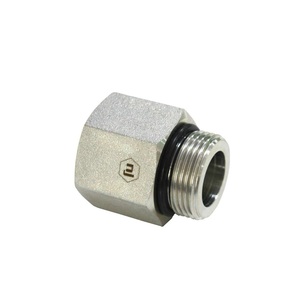 Adaptor NPT wanita ORB laki-laki baja karbon kualitas tinggi fitting hidrolik tempa <span class=keywords><strong>Bushing</strong></span> standar SAE - Product Image 1