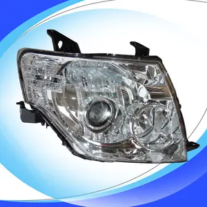 Mitsubishi pajero için kafa lambası/otomatik kafa lambası/led otomatik lamba